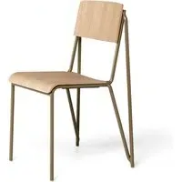 Stackable Dining Chair - Clay, Oak