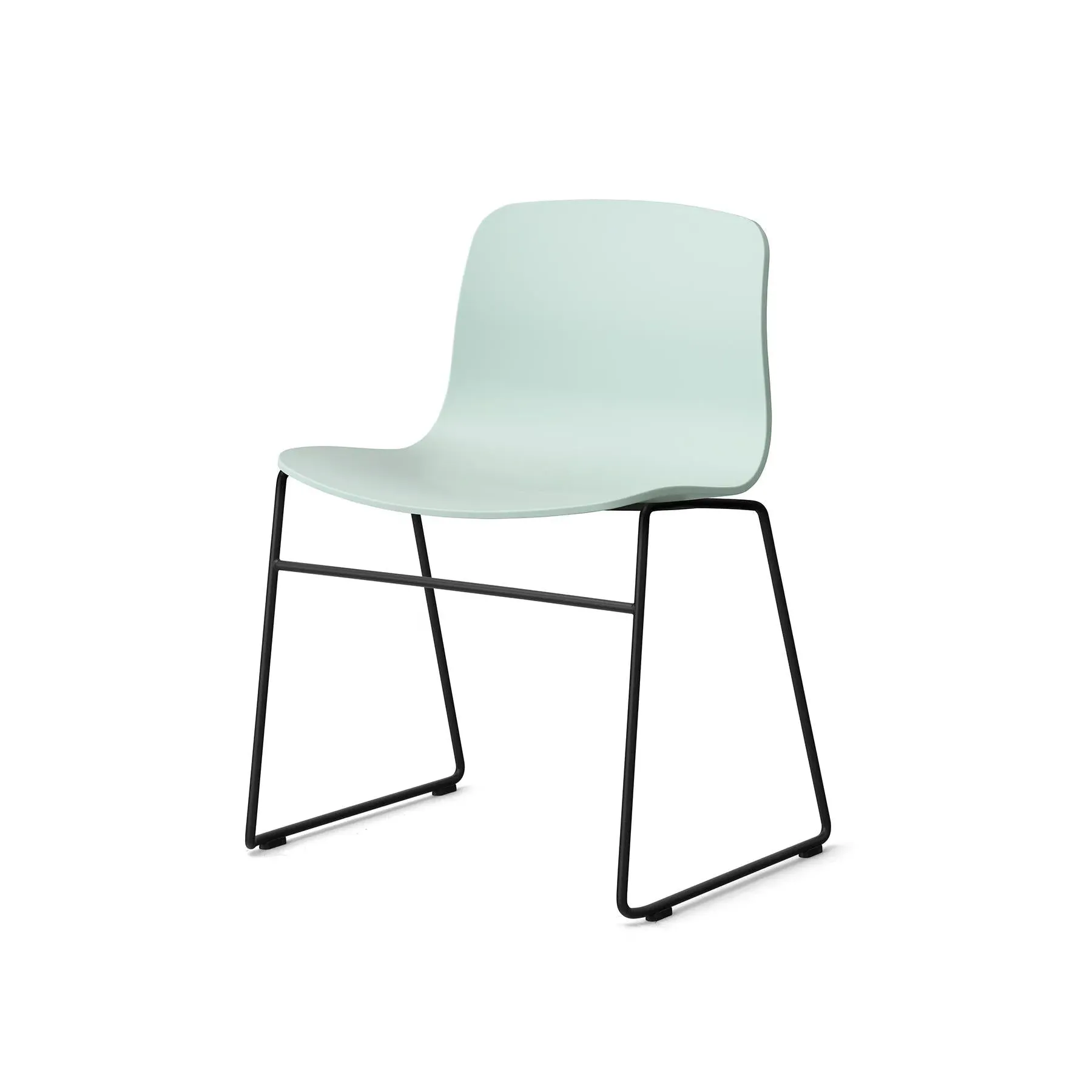Stackable Dining Chair - Mint, Polypropylene