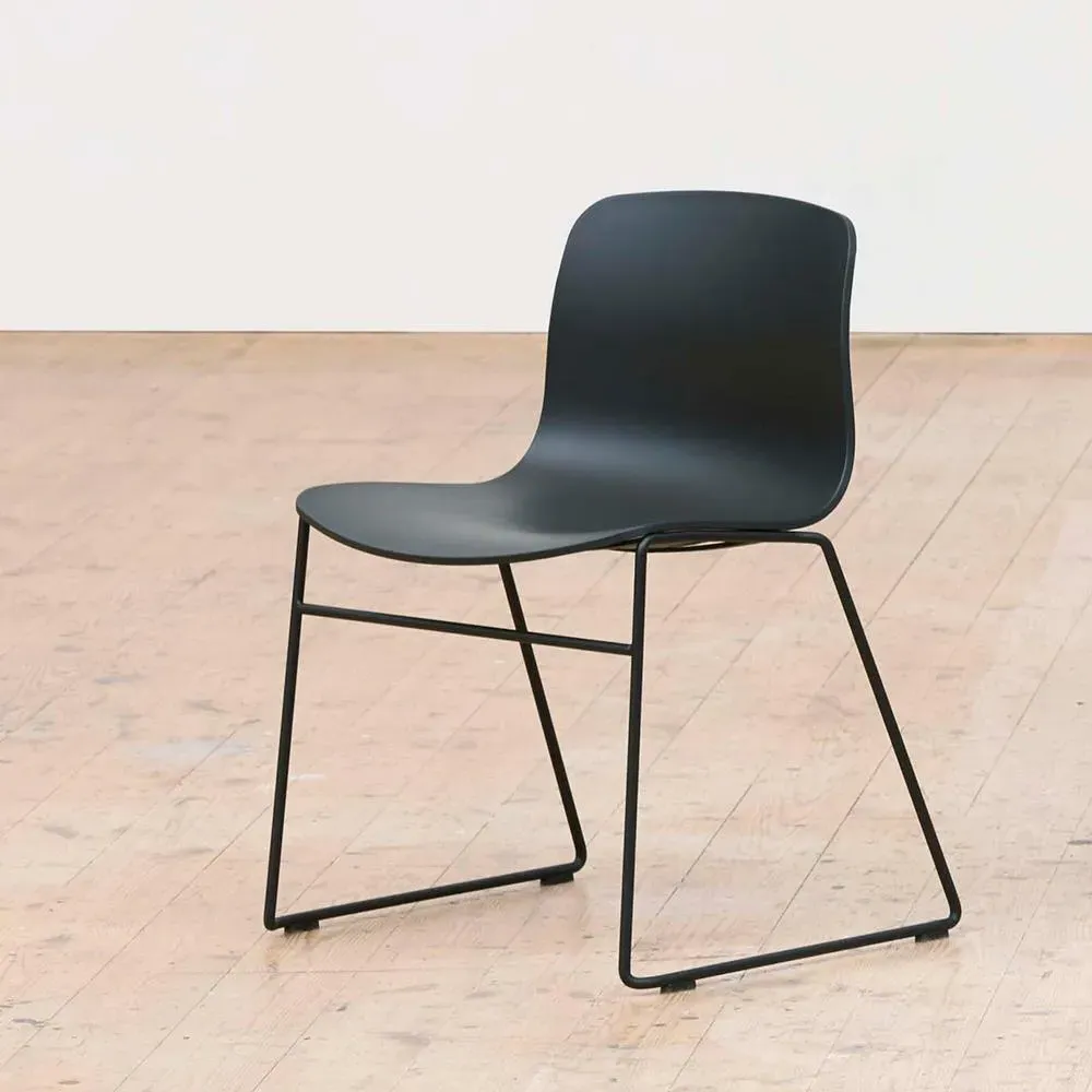 Stackable Dining Chair - Peach, Polypropylene