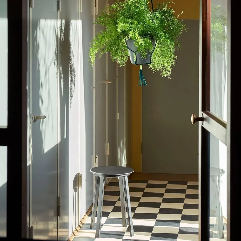 Swivel Bar Stool - Black, Steel