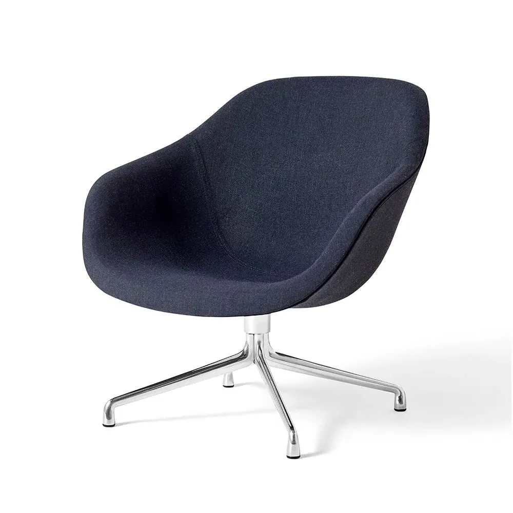 Swivel Lounge Chair - Black Aluminium image