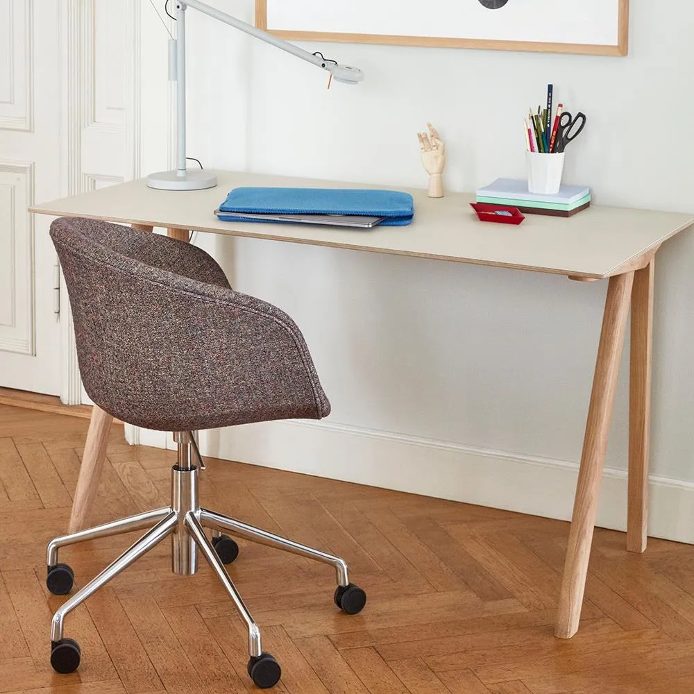 Swivel Office Chair with Gas Lift - Black Base