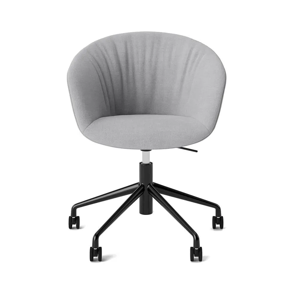 Swivel Office Chair with Gas Lift - Black Base image