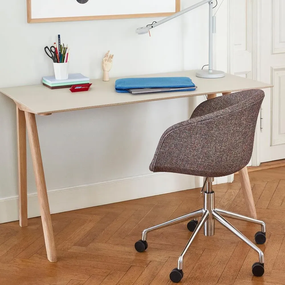 Swivel Office Chair with Gas Lift - Black Base