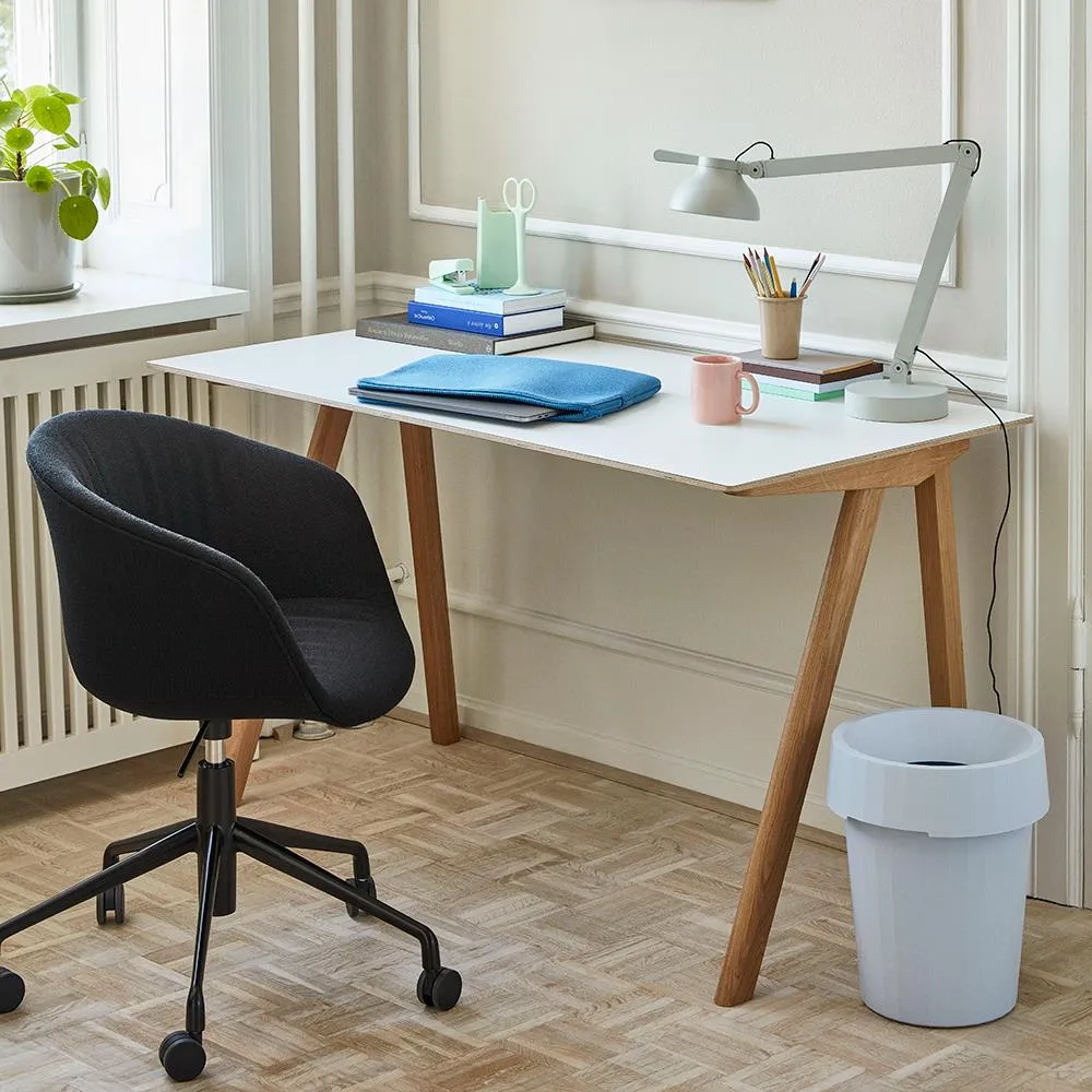 Swivel Office Chair with Gas Lift - Polished Base