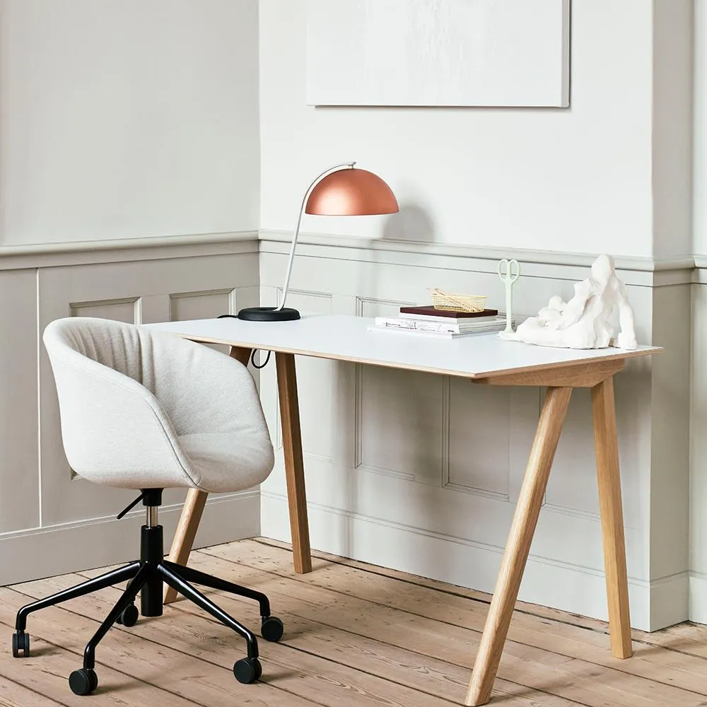 Swivel Office Chair with Gas Lift - Polished Base