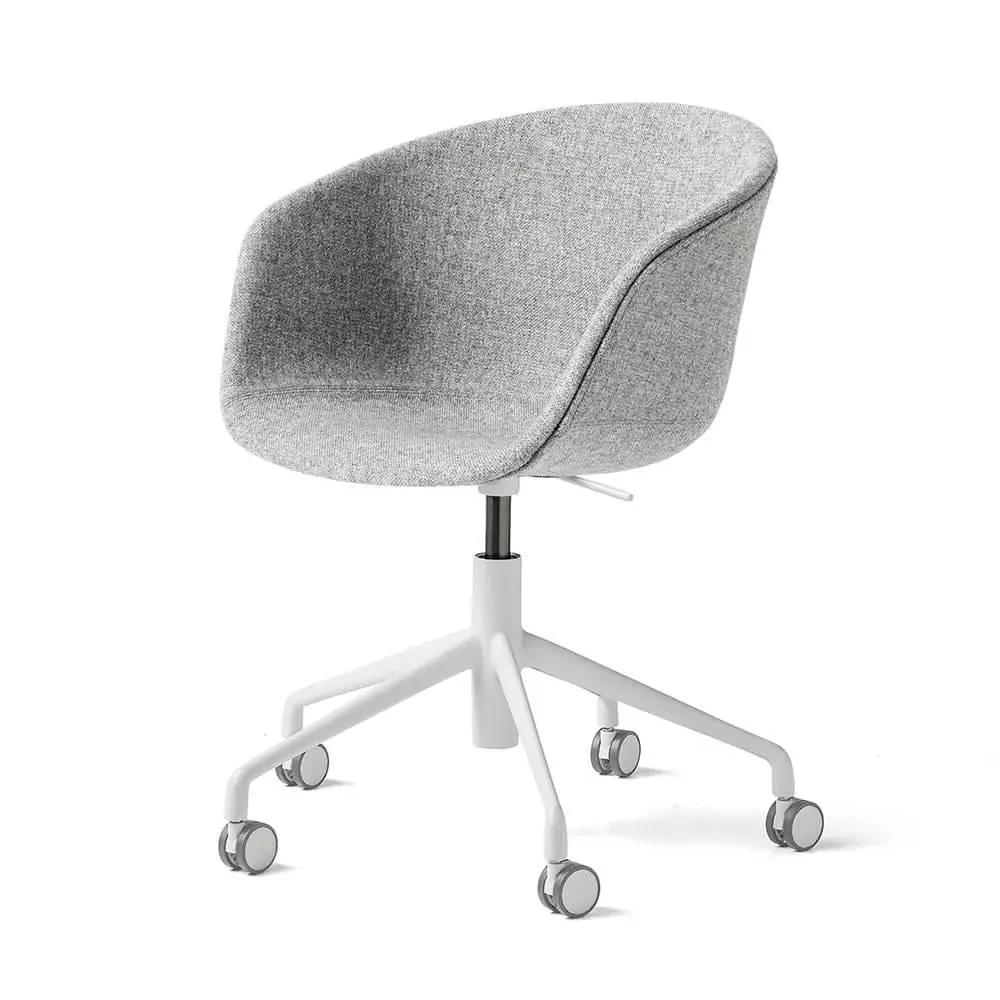 Swivel Office Chair with Gas Lift - Polished Base