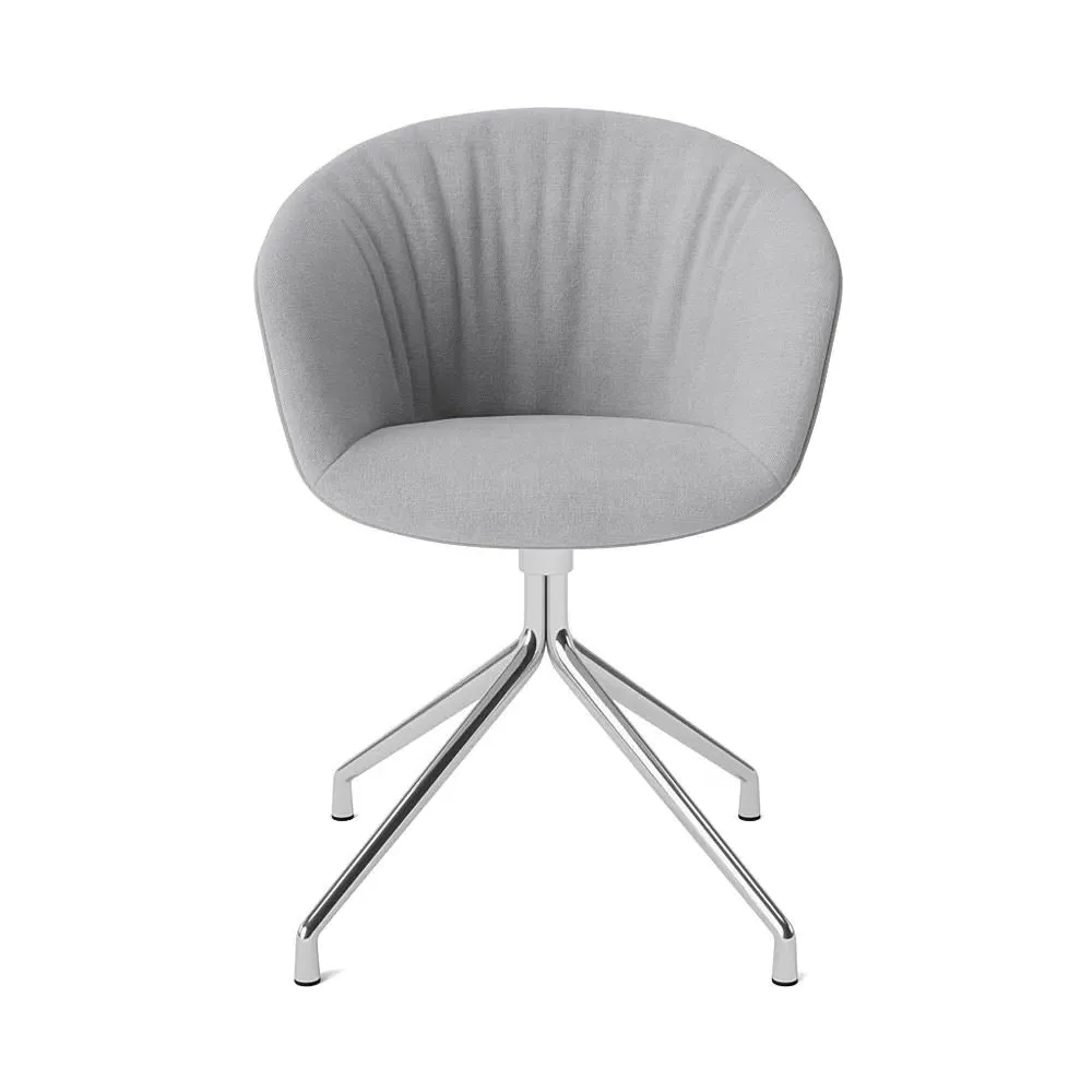 Swivel Office Chair with Upholstery - Fabric