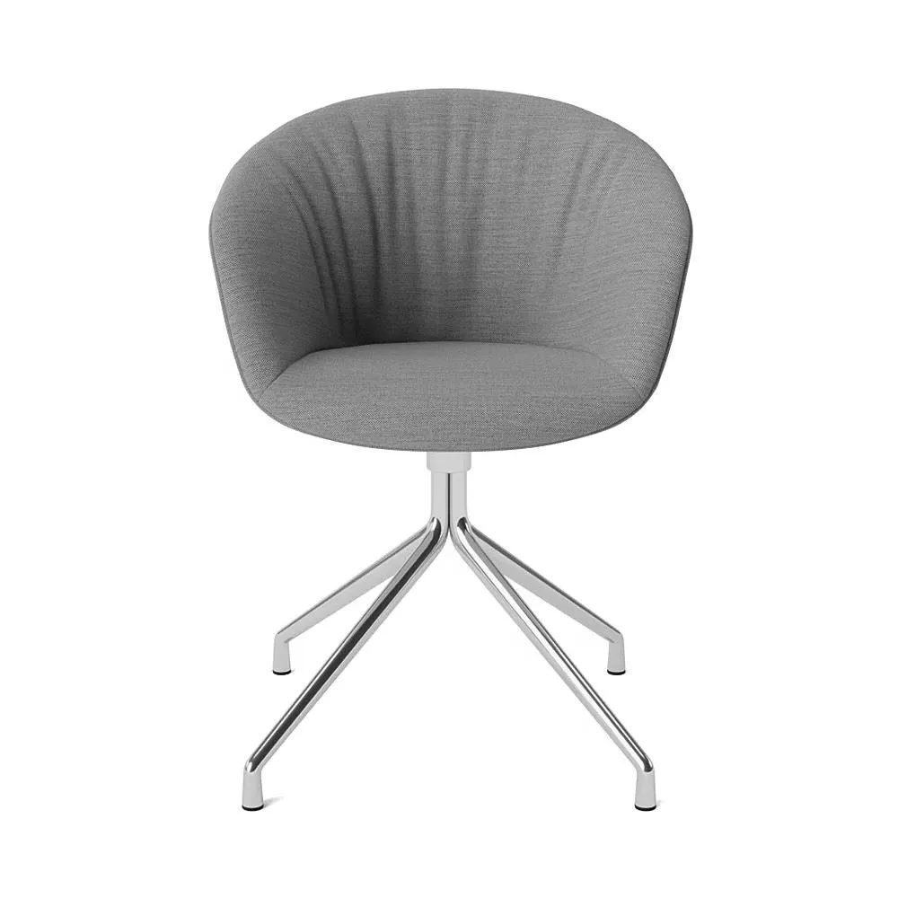 Swivel Office Chair with Upholstery - Fabric