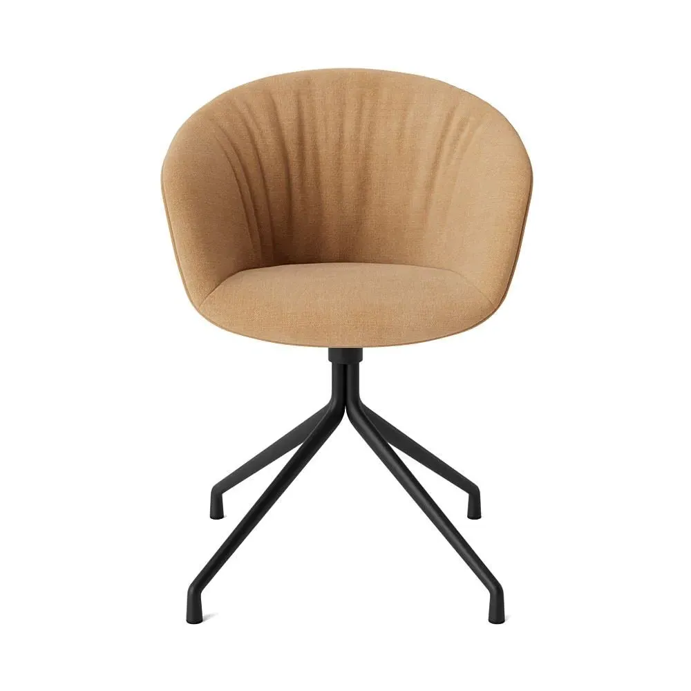 Swivel Office Chair with Upholstery - Fabric