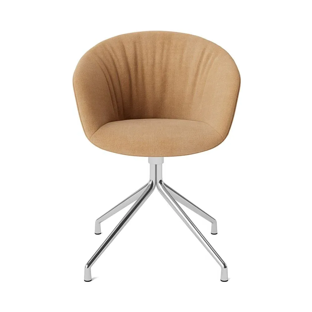 Swivel Office Chair with Upholstery - Fabric