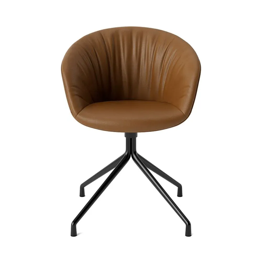 Swivel Office Chair with Upholstery - Linara Fabric