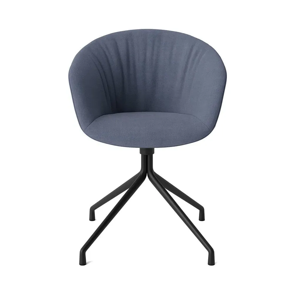 Swivel Office Chair with Upholstery - Linara Fabric