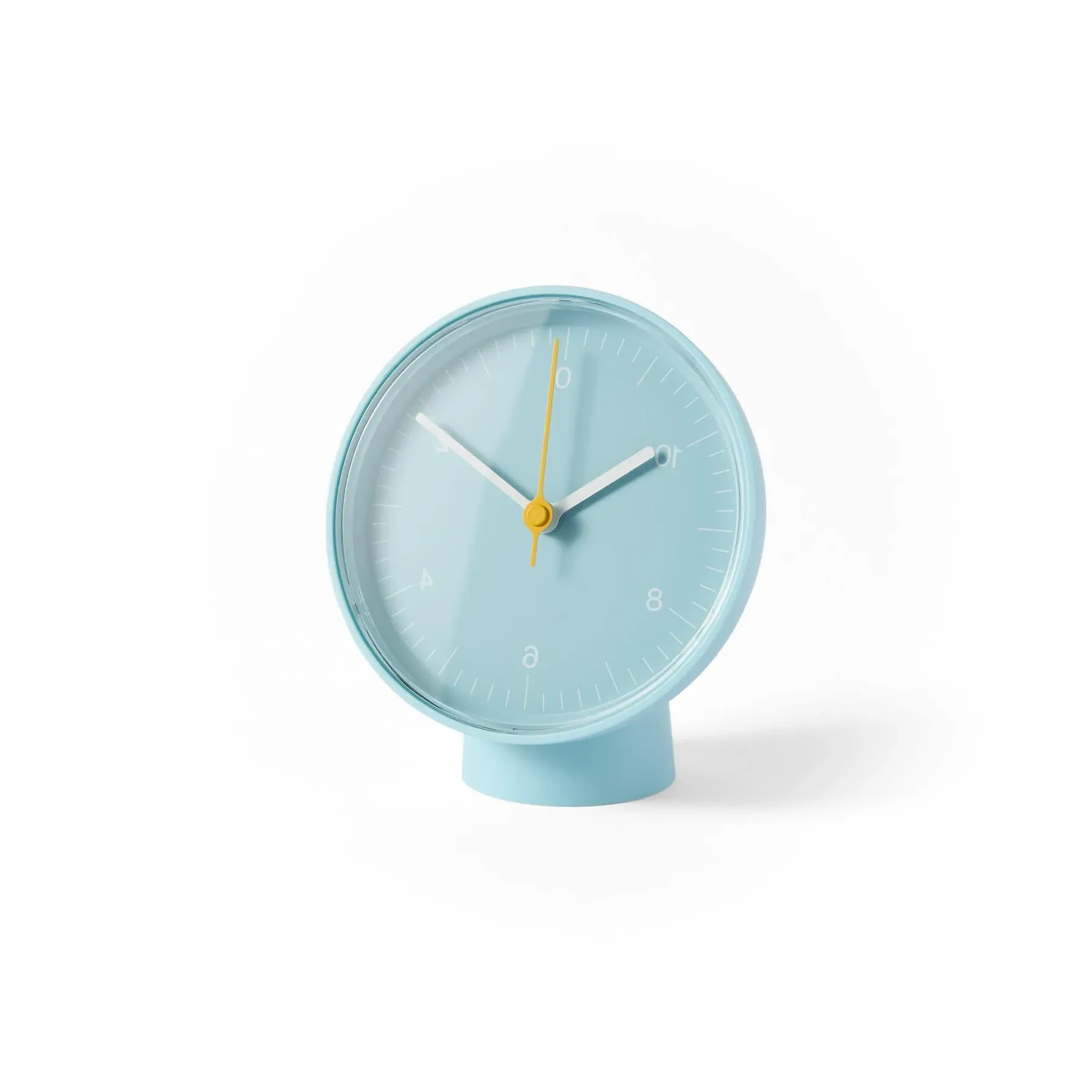 Table Clock with Silent Movement - Blue