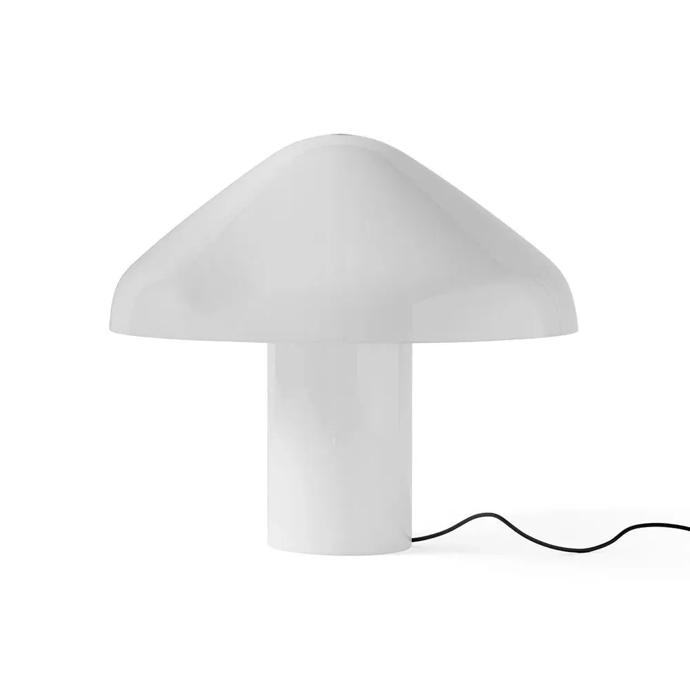 Table Lamp with LED - Opal White, Glass