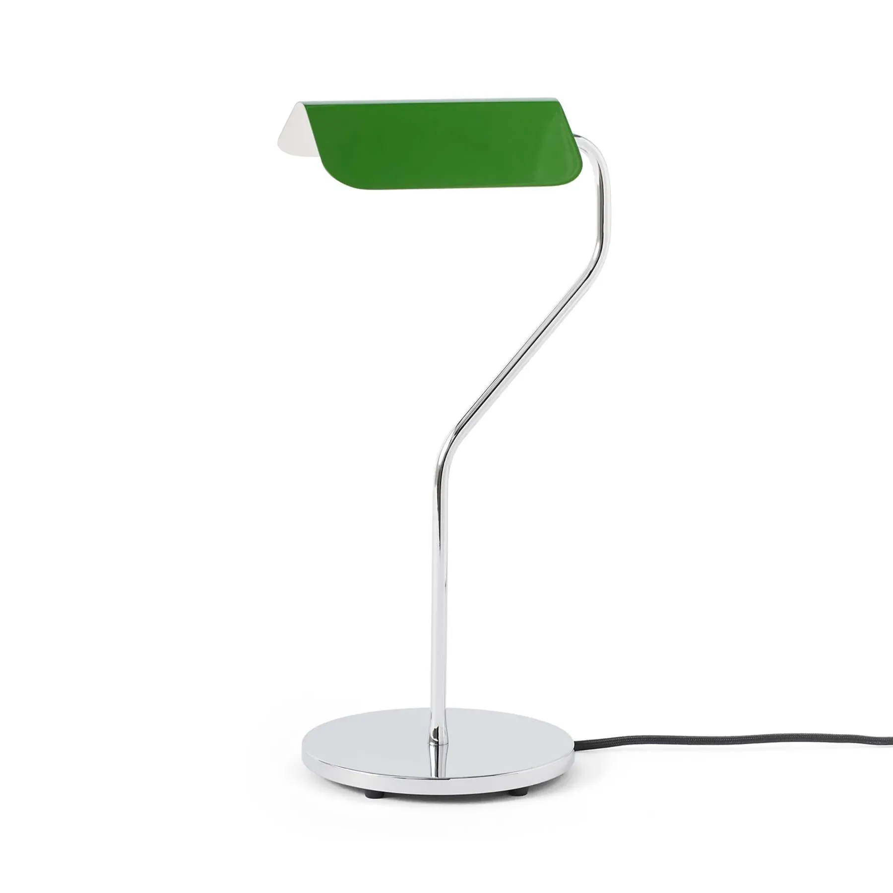 Table Lamp with Rotatable Shade - Green, Steel