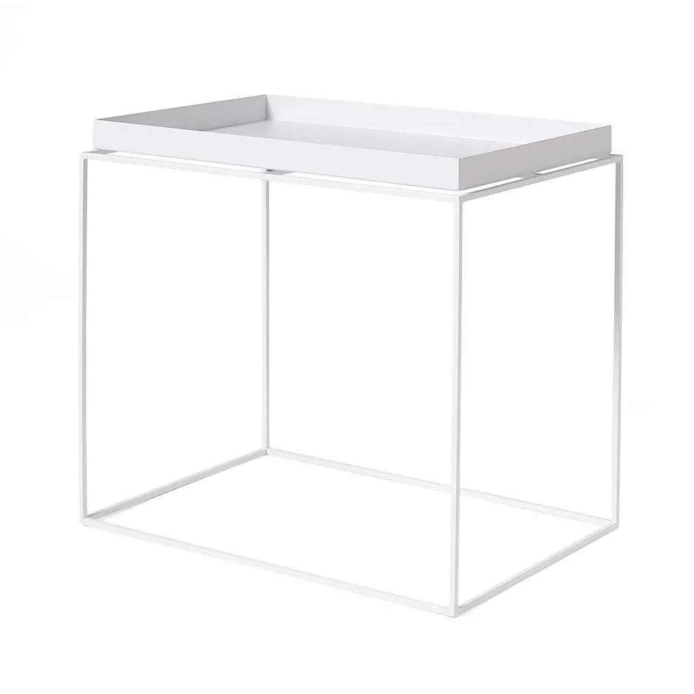 Tray Large Side Table - White