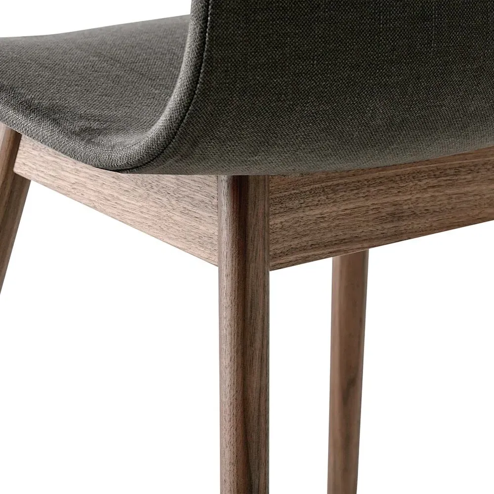 Upholstered Dining Chair - Remix Fabric, Oak