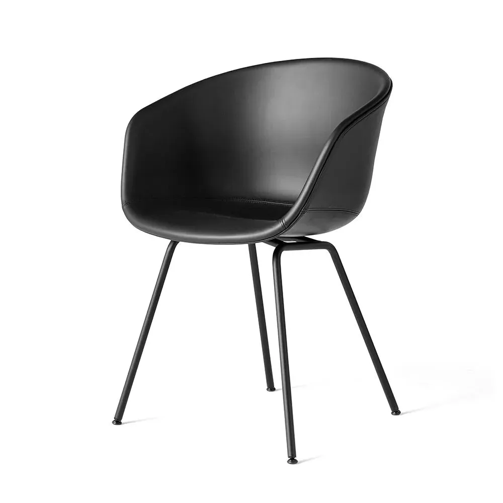 Upholstered Dining Chair - Sense Black, Steel