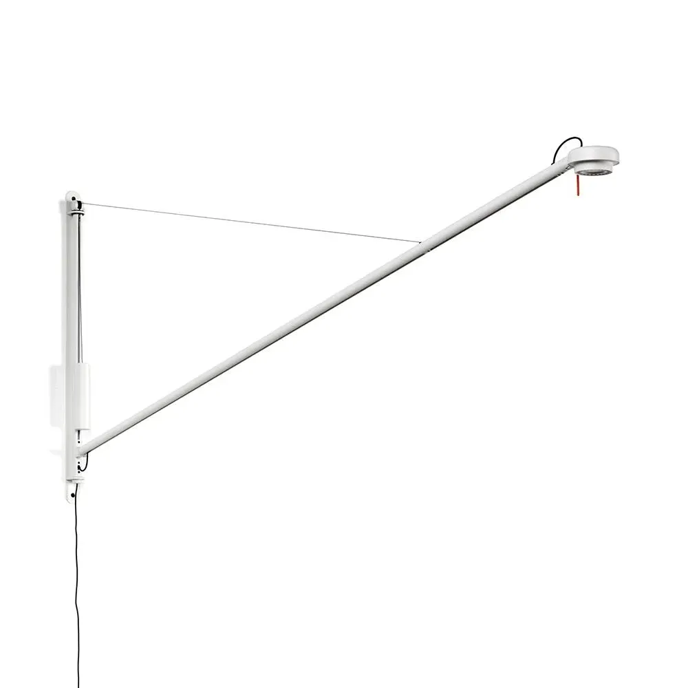 Wall Light with Counterweight - White, Aluminium