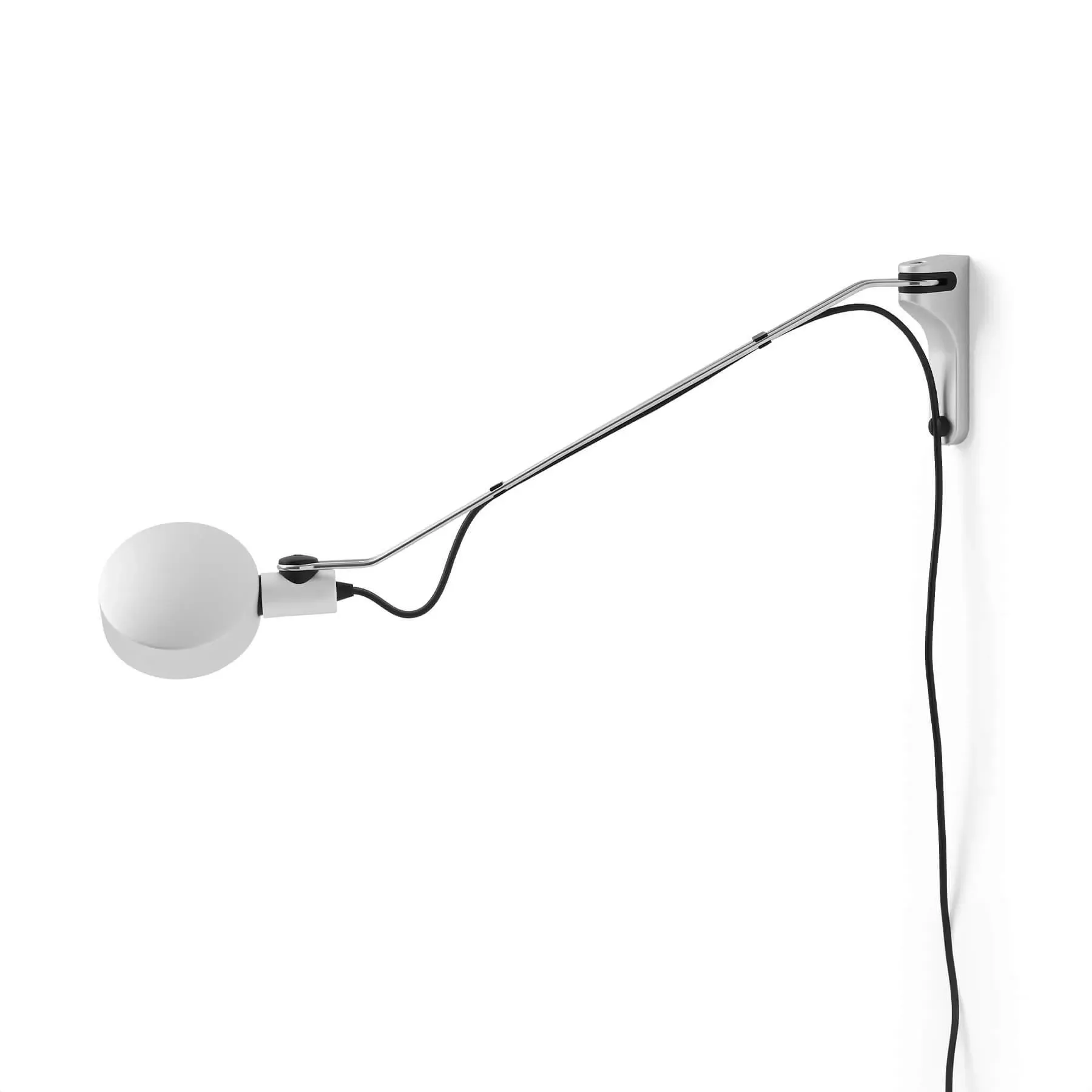 Wall Light with Rotating Head - Aluminium