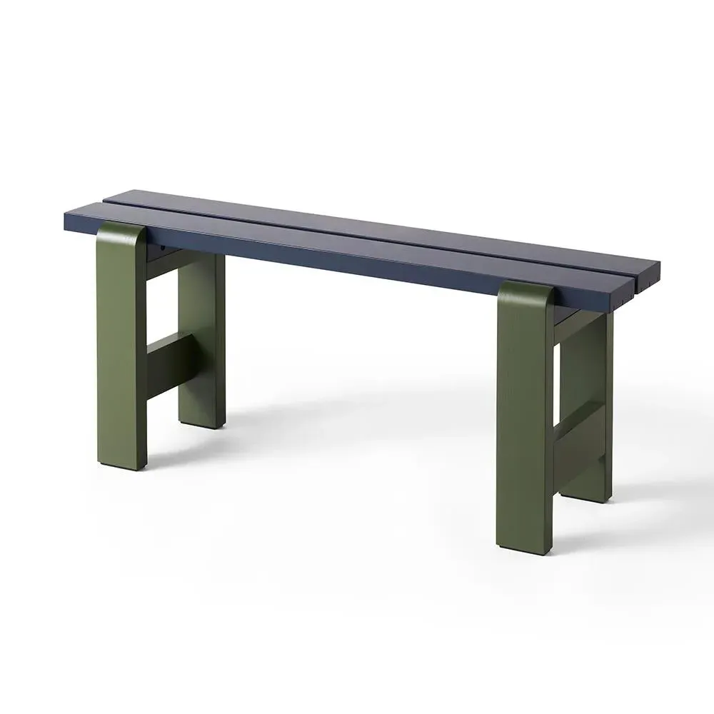 Weekday Duo Outdoor Bench - Olive, Pine