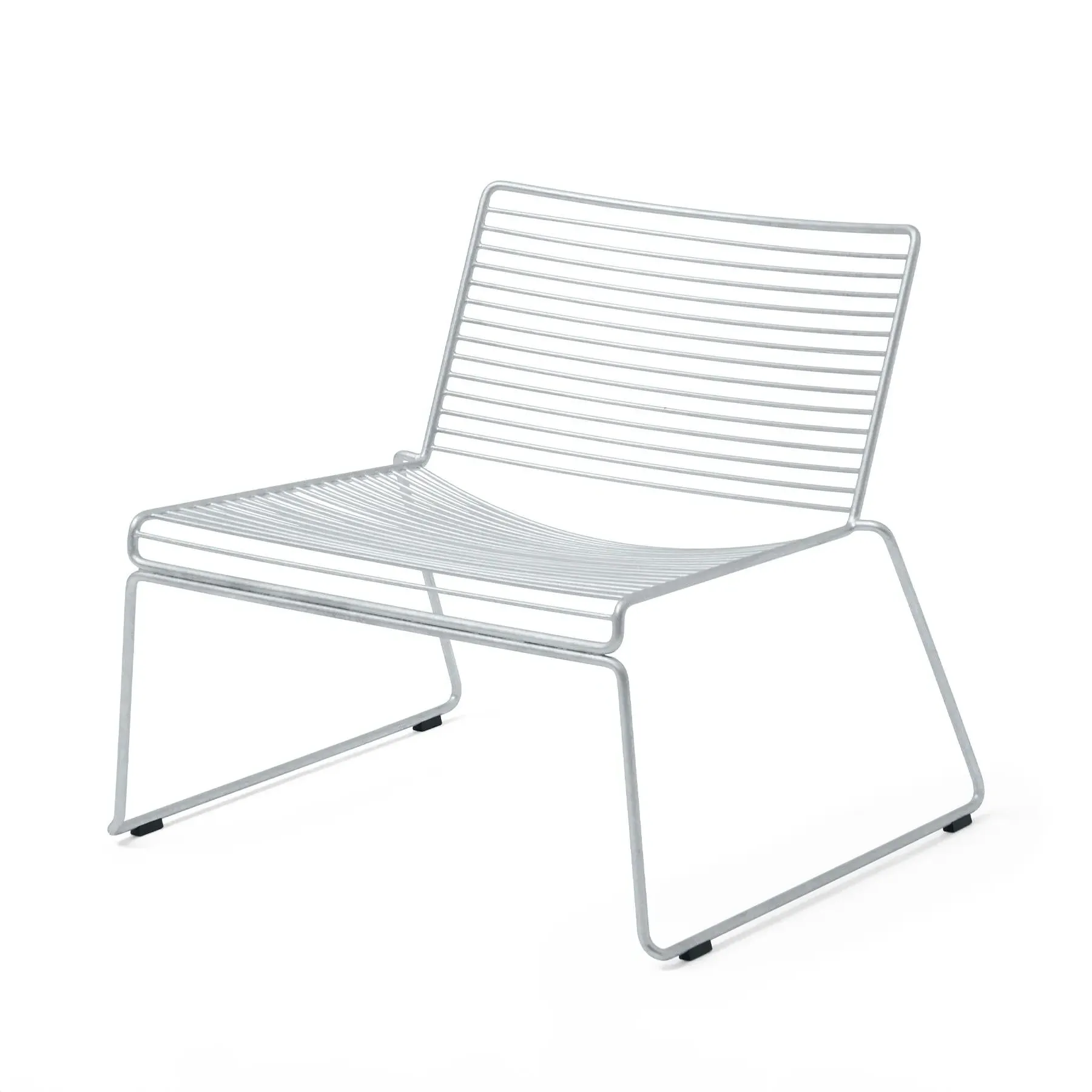 Wire Lounge Chair - Rust, Steel