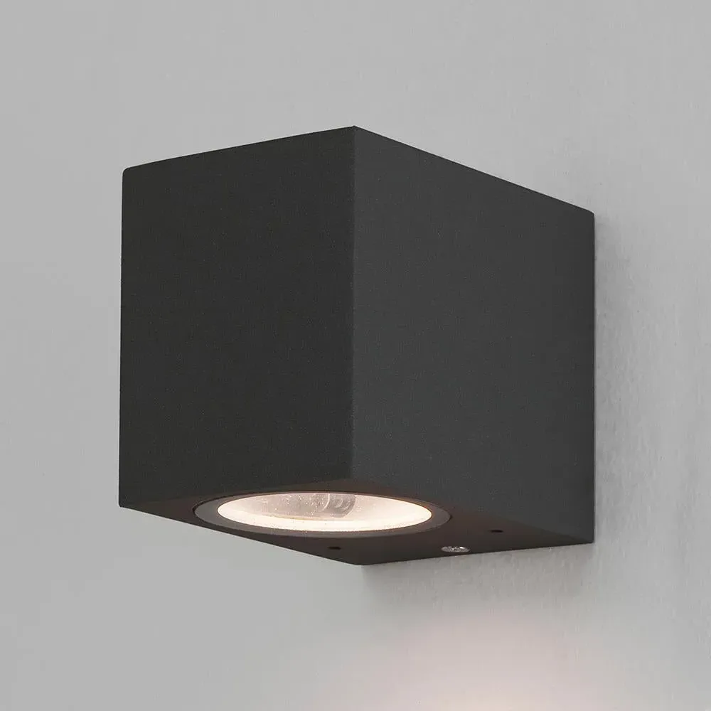 150mm Wall Light Outdoor - Black, Metal