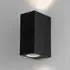 150mm Wall Light Outdoor - Black, Metal