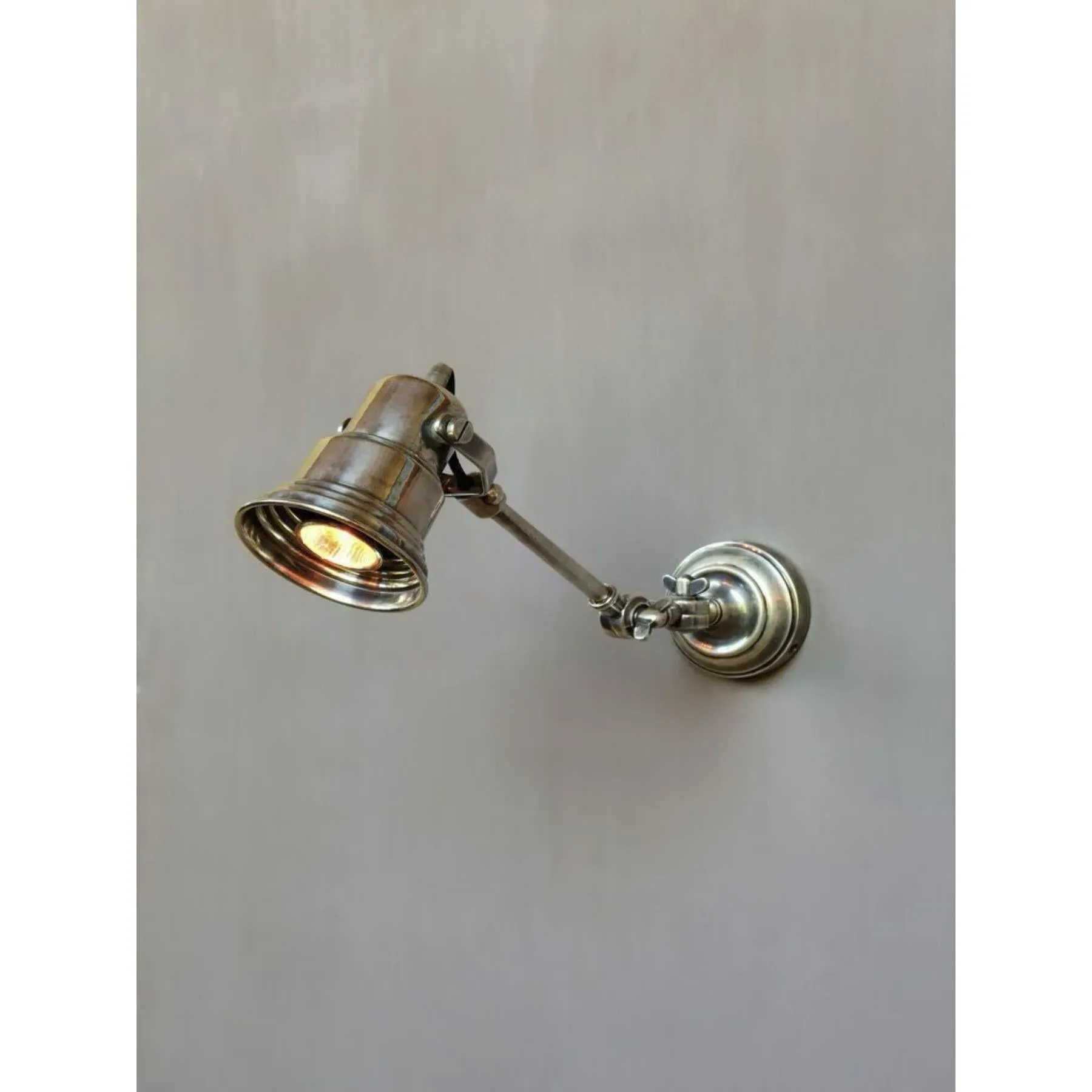 Adjustable Wall Light - Pewter image