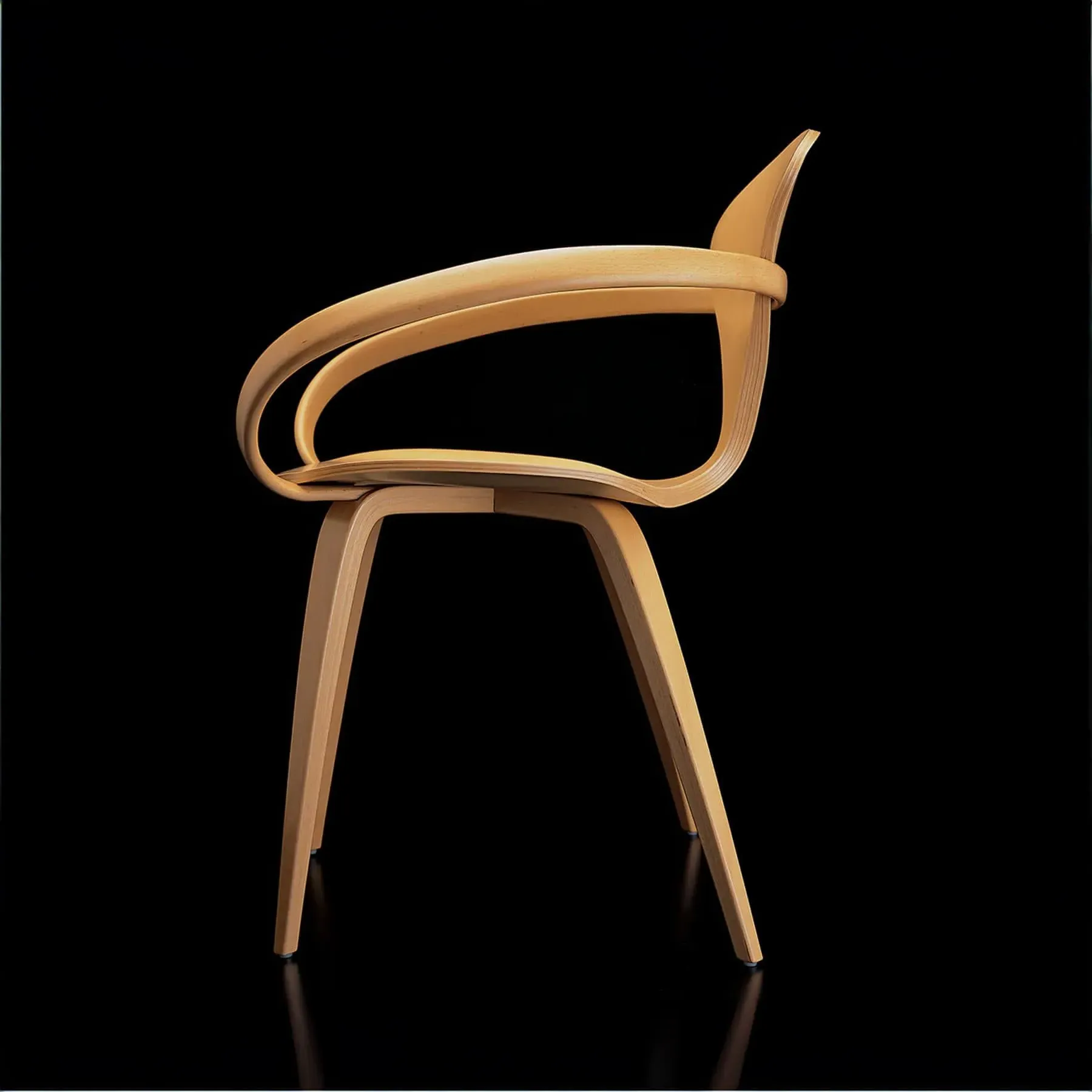 Armchair Unupholstered - Classic Ebony