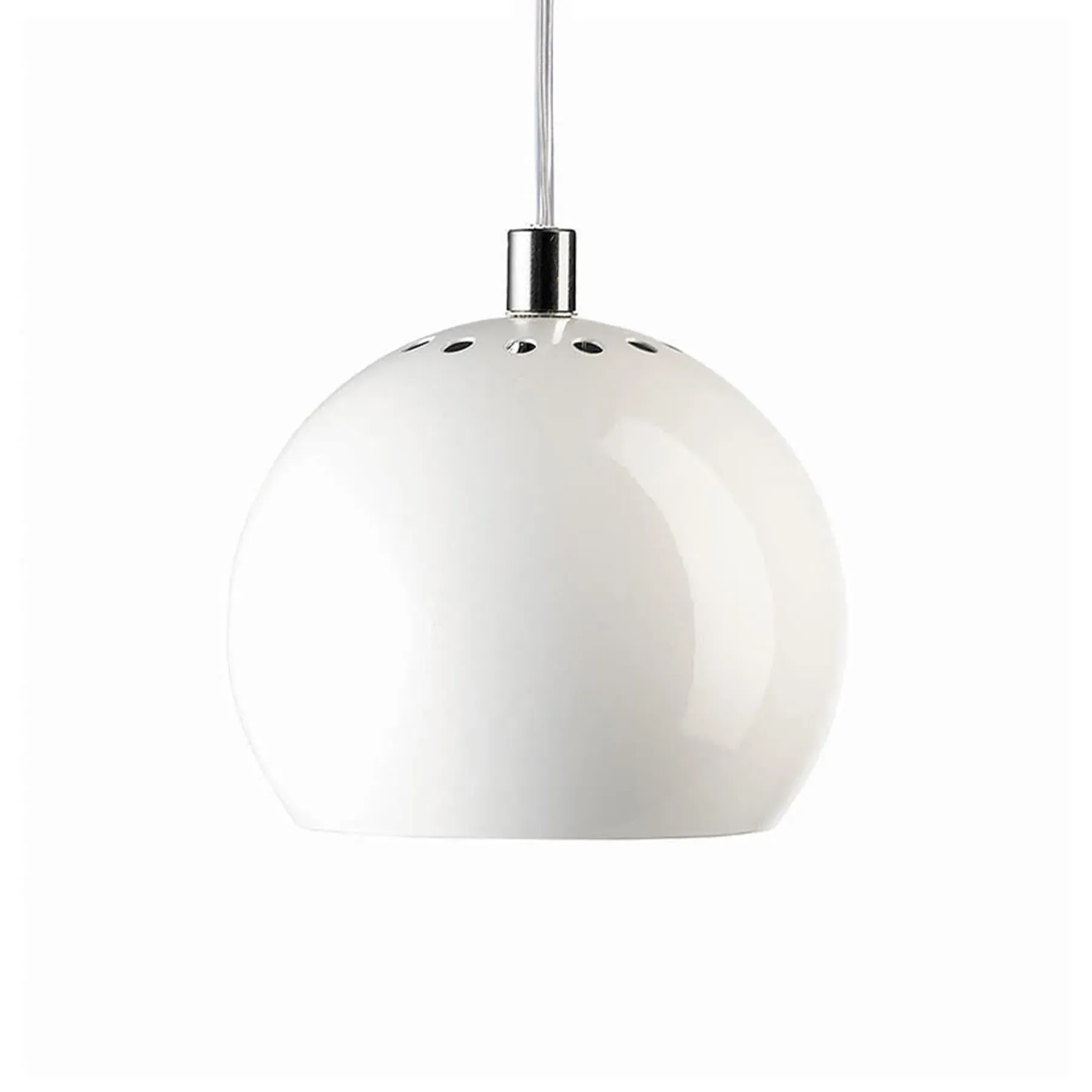 Ball Pendant Light - Chrome, Metal