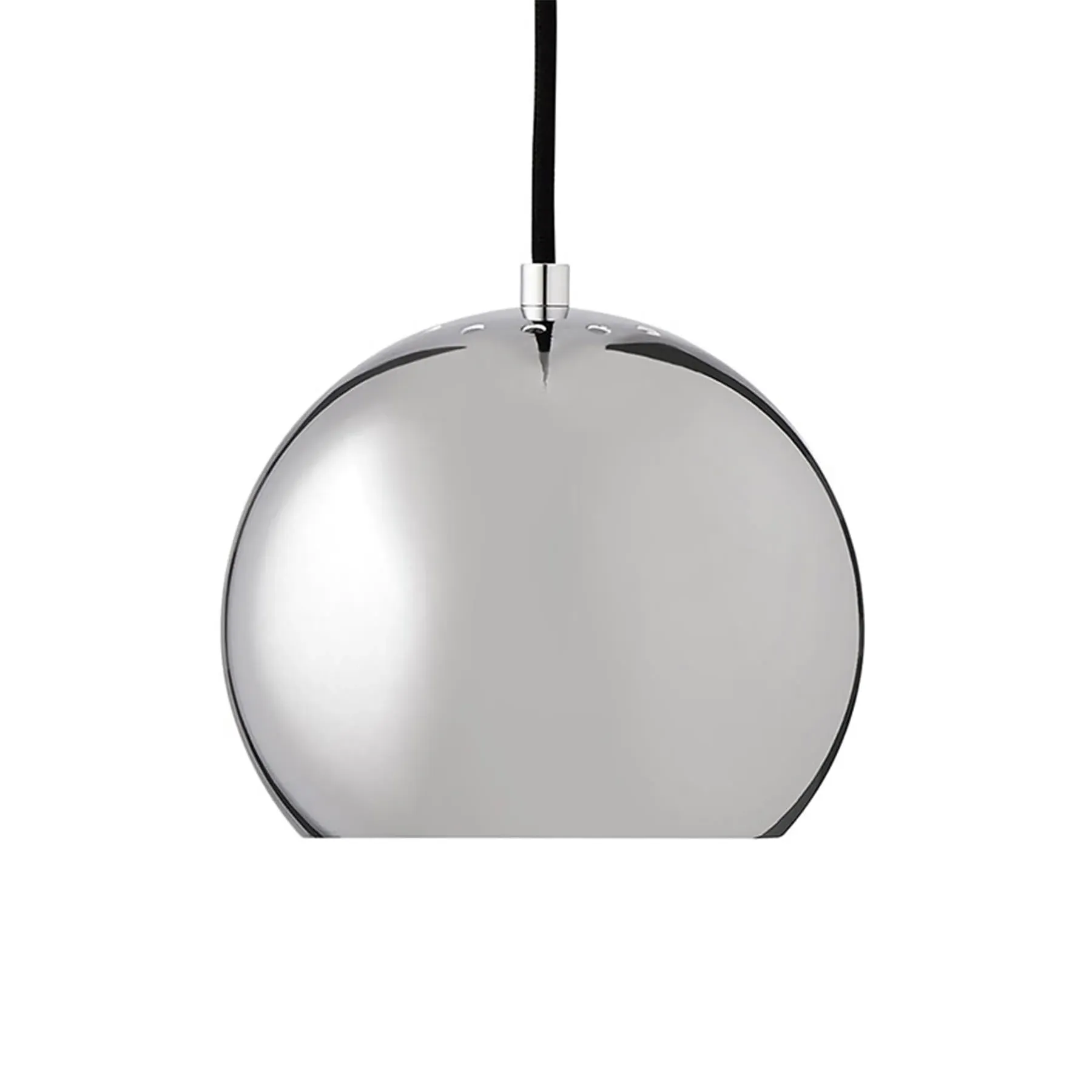 Ball Pendant Light - Chrome, Metal