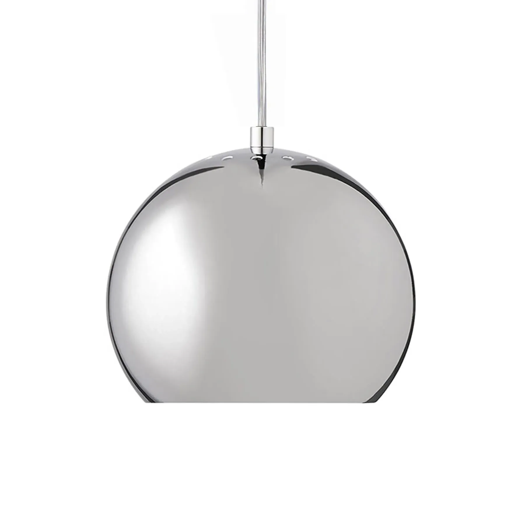 Ball Pendant Light - Matt Black, Metal