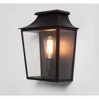 Box Wall Light Industrial Style - Black, Metal