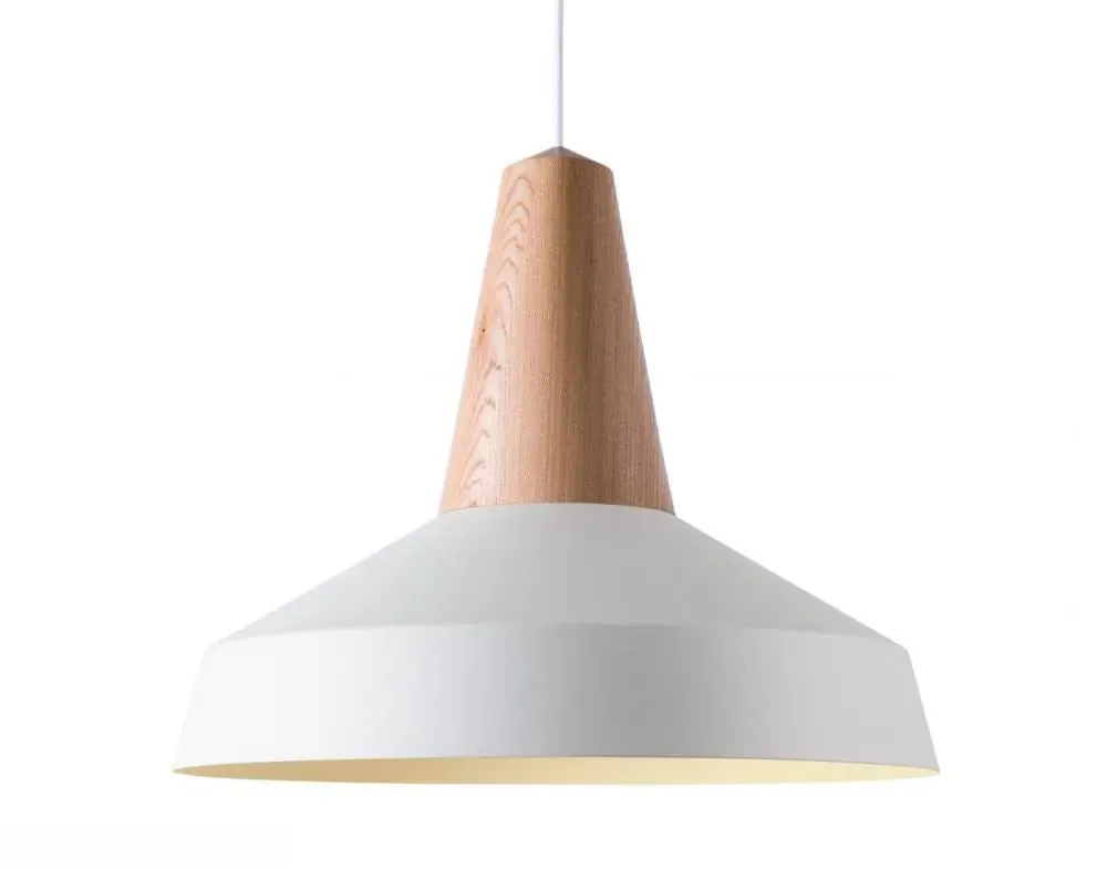 Circus Pendant Light - Lavender, Walnut Wood
