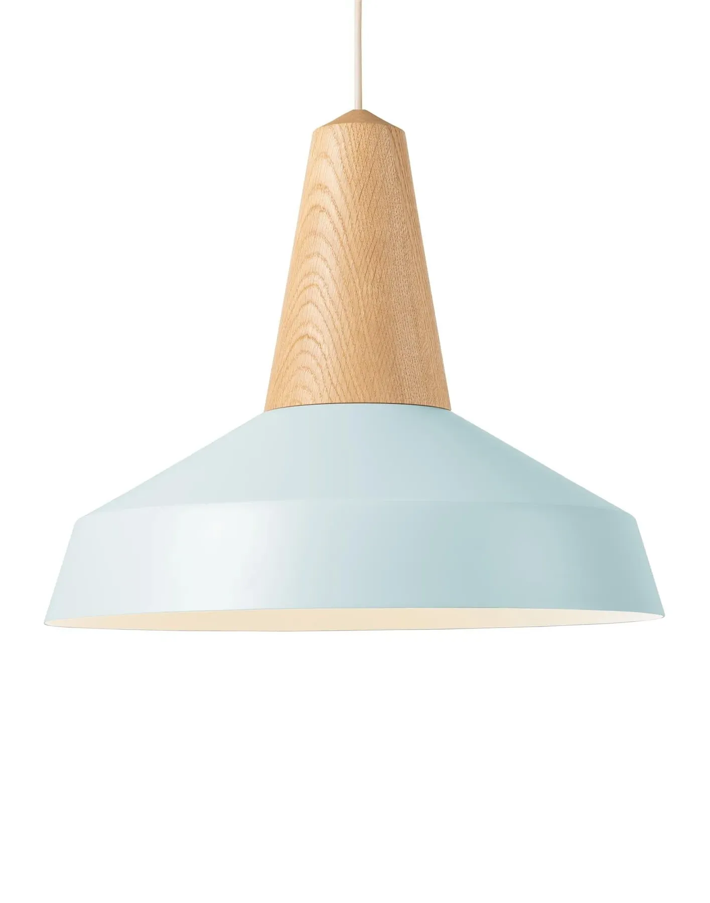 Circus Pendant Light - Sky Blue, Oak Wood