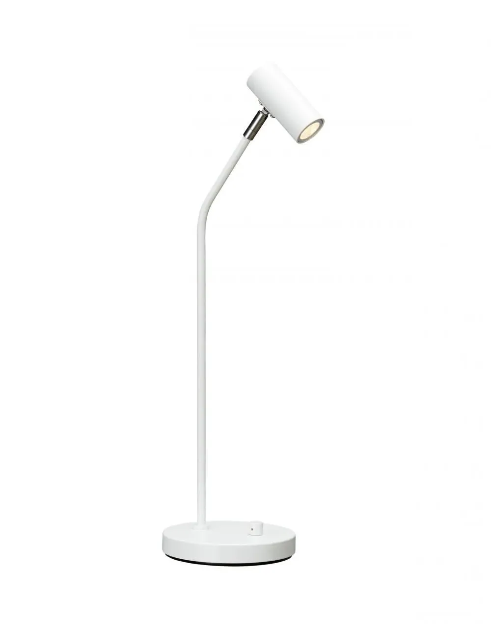 Compact Desk Lamp with Dimmer - Black