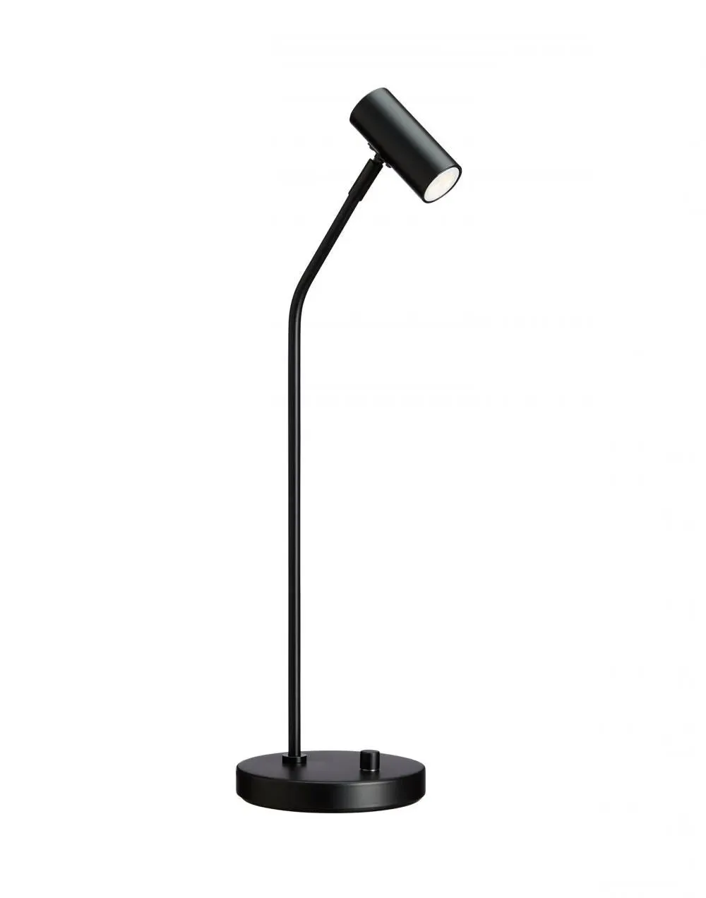 Compact Desk Lamp with Dimmer - Black image