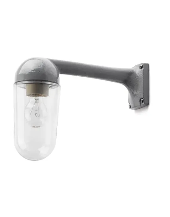 Corner Wall Light 80° - Black, Cast Aluminium