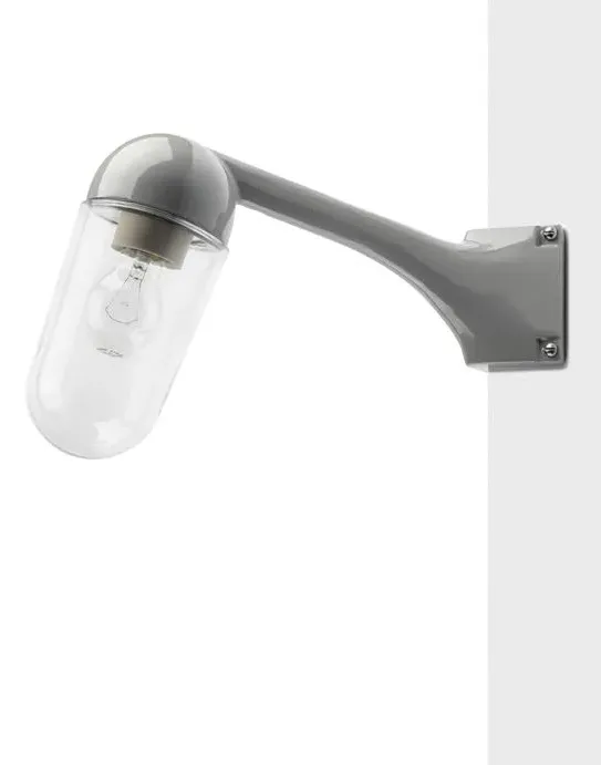 Corner Wall Light 90° - Black, Cast Aluminium