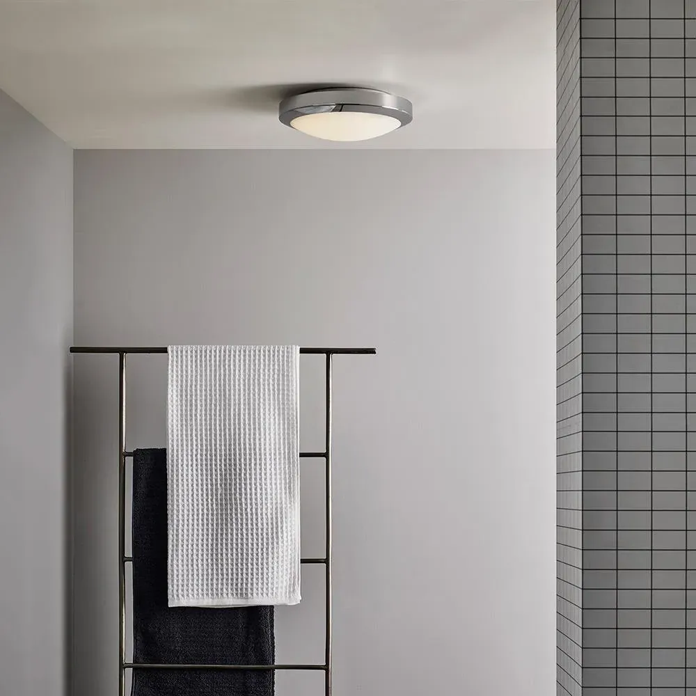 Dakota Ceiling Light - Chrome, Opal Glass