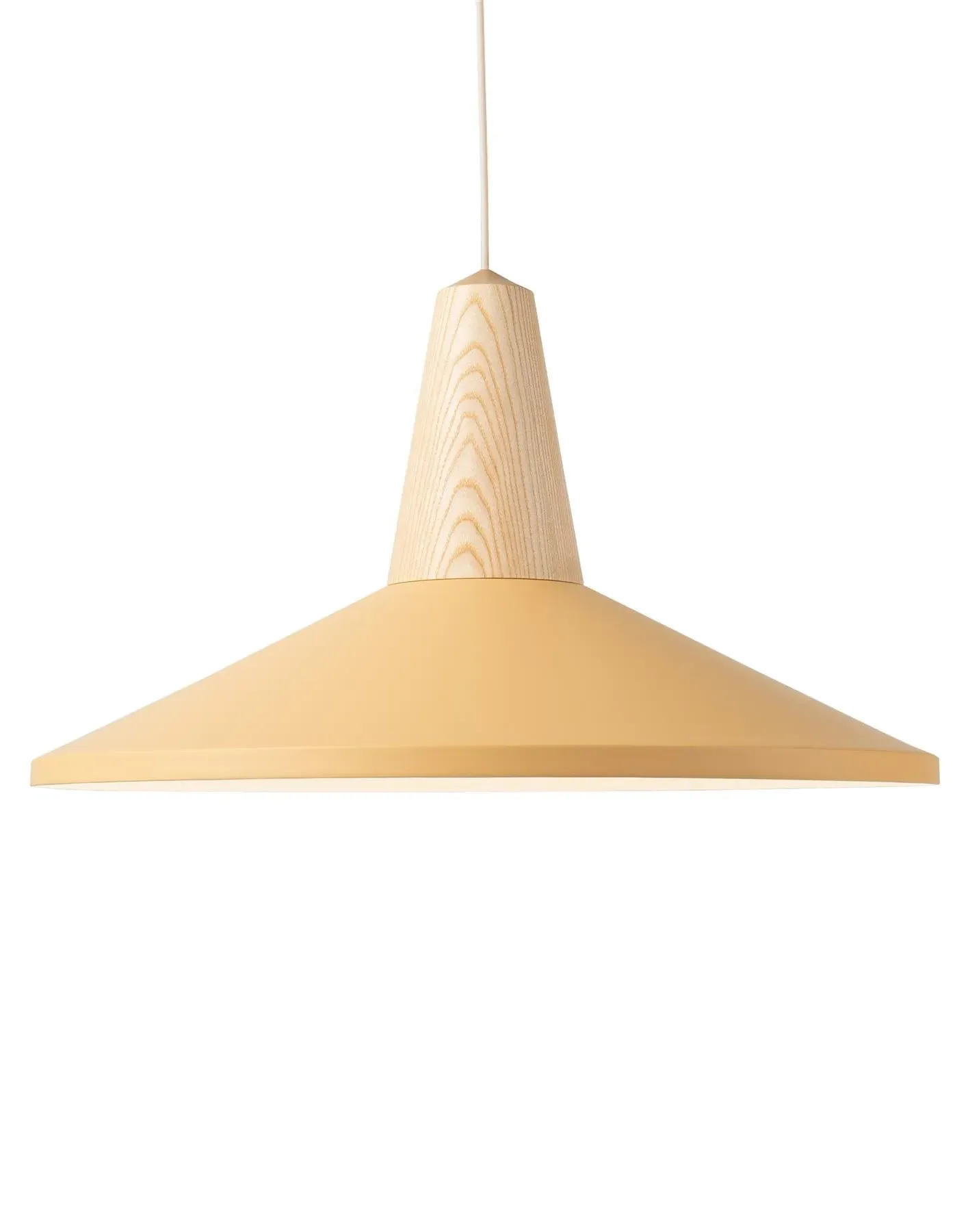 Eikon Shell Pendant Light - Peach, Ash
