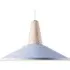Eikon Shell Pendant Light - Sky Blue, Ash