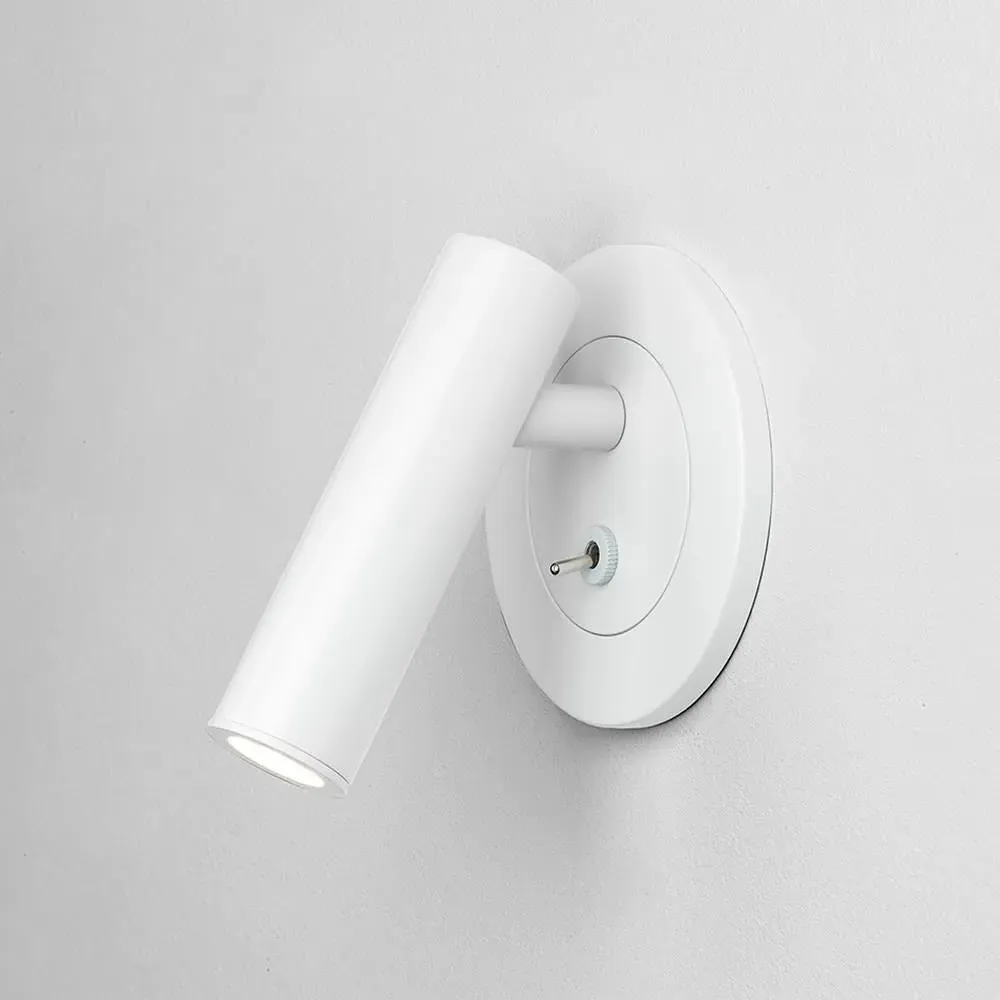 Enna Round Spotlight Recess - Matt White