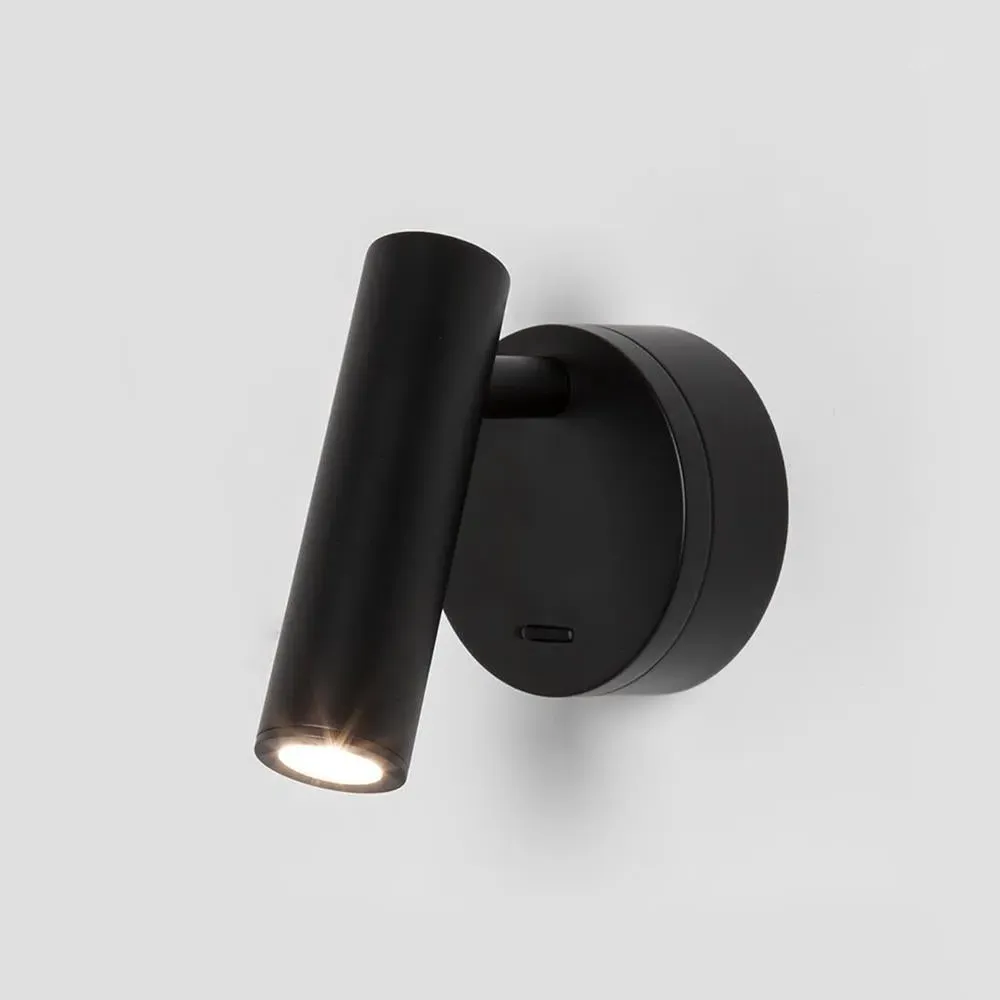 Enna Round Spotlight Surface - Black image