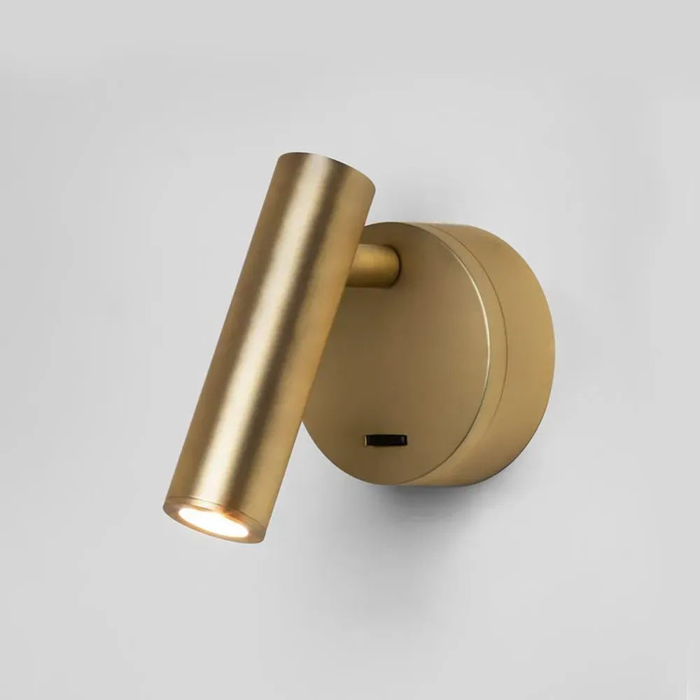 Enna Round Spotlight Surface - Gold