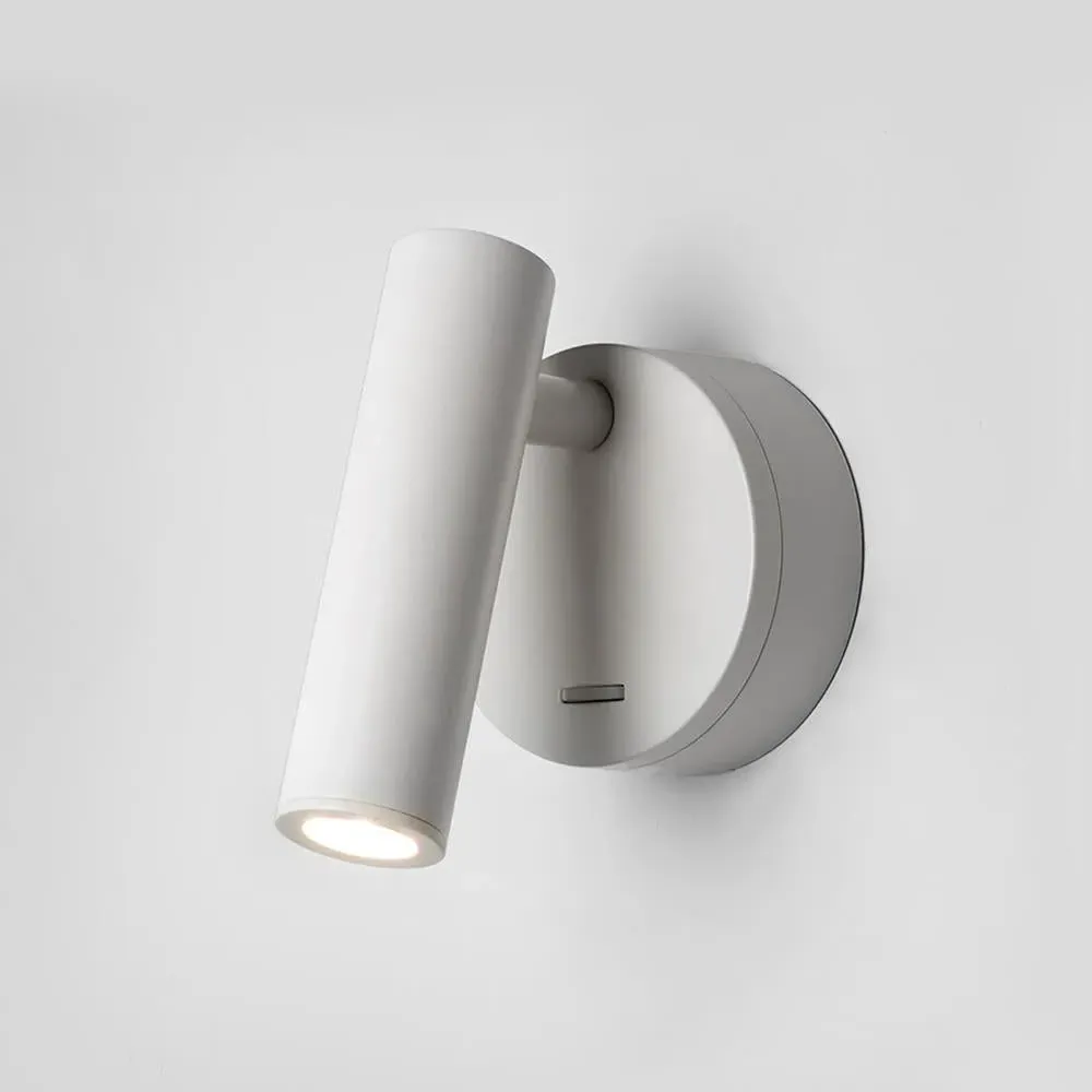 Enna Round Spotlight Surface - White