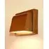 Exterior Wall Light - Brown Patina, Metal