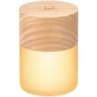 Gingko Lemelia Mini Desk Lamp - White Ash, Frosted Glass